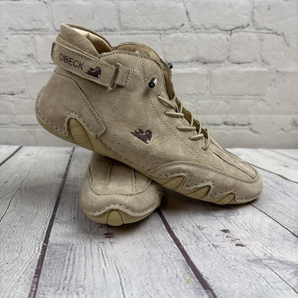 DBECK Explorer Hiking Outdoor Chukka Boots Shoes Men's Size EU 46